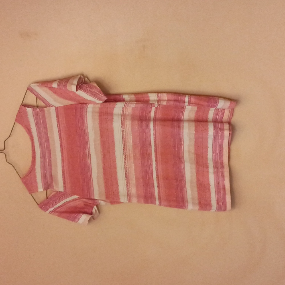 Woman Within cold shoulder tee, sz 14/16 - Picture 4 of 5